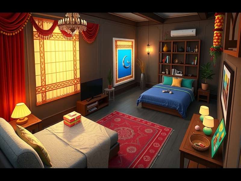 Urban Dream Apartment Design Indian Festival Decorations